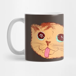 Cute Red Cat Mug